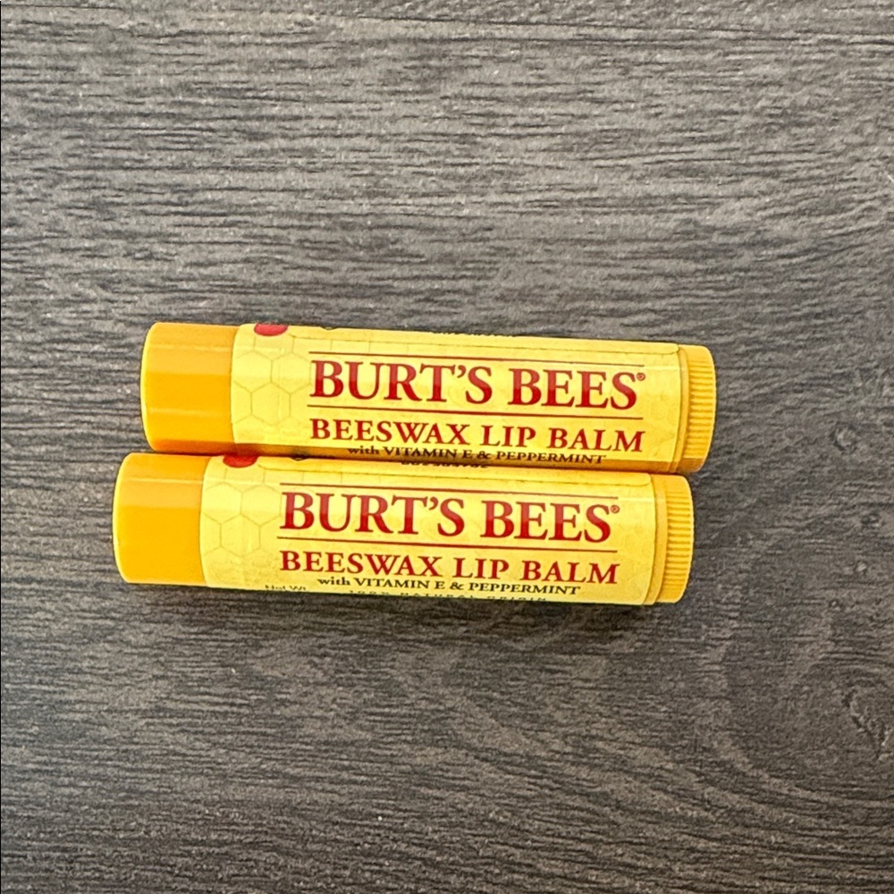 Burt's Bees Yellow Beeswax Lip Balm Twin Pack